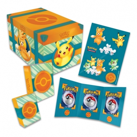Pokémon TCG Sleeve Adventure Chest 2024 (German)