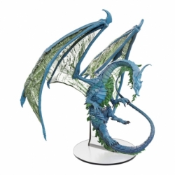 D&D Icons of the Realms Pre-painted miniature Adult Moonstone Dragon 30 cm