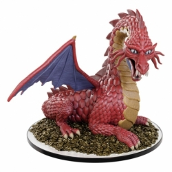 D&D Icons of the Realms Prepainted Miniatures 50th Anniversary - Classic Red Dragon (Set 31)