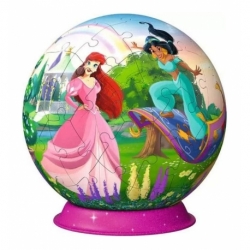 Disney Puzzle 3D Princesses Puzzle Ball (73 pieces)