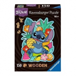 Disney Wooden Puzzle WOODEN Stitch (150 pieces)
