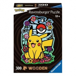 Pokémon Wooden Puzzle WOODEN Pikachu (300 pieces)