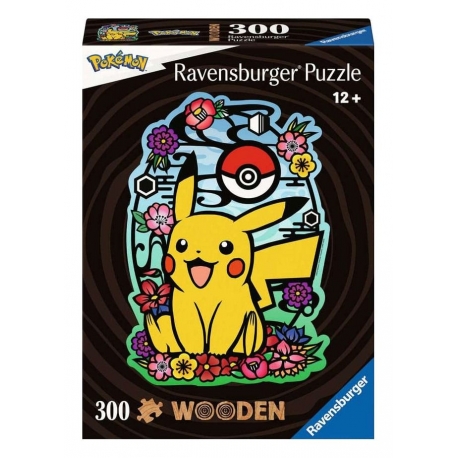 Pokémon WOODEN Jigsaw Puzzle Pikachu (300 pieces)
