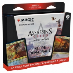 Magic the Gathering Univers infinis : Assassin's Creed Caja de Kits de inicio de 2024 (12) (Francés)