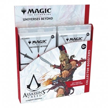 Magic the Gathering Universes Beyond: Assassin's Creed Caja de Sobres de coleccionista (12) (Inglés)