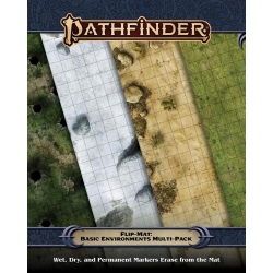 Pathfinder Flip-Mat: Basic Environments Multi-Pack from Paizo Publishing