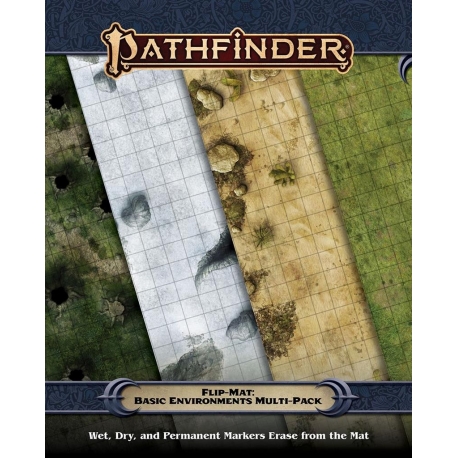 Pathfinder Flip-Mat: Basic Environments Multi-Pack de Paizo Publishing