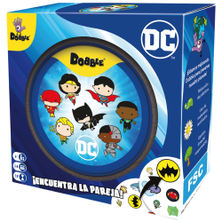 Dobble DC Universe card game from Zygomatic