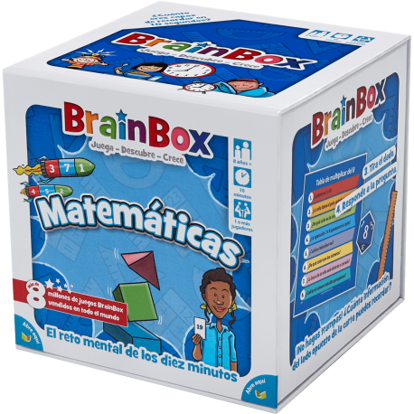 Juego de cartas BrainBox Matemáticas de Beezerwizzer Studio