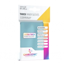 Gamegenic Thick Inner Sleeves (50 Sleeves)