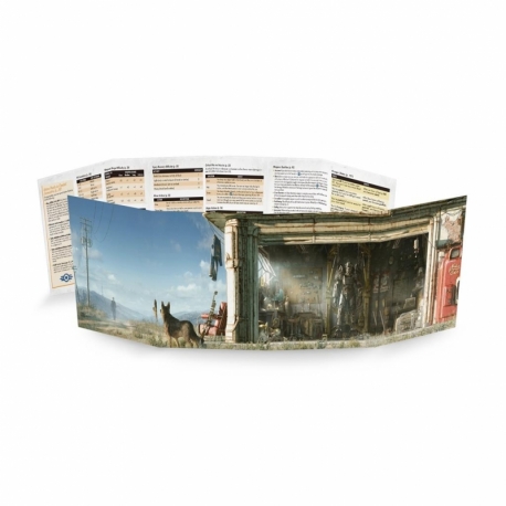 Fallout RPG GM Screen Booklet & Flysheet (English)