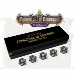 Chronicles of Drunagor: Darkness Dice Set board game by Maldito Games