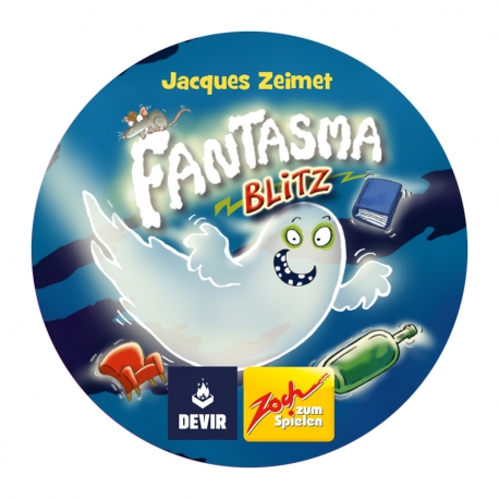 Fantasma Blitz Mini, juego de habilidad divertido y fácil de Devir