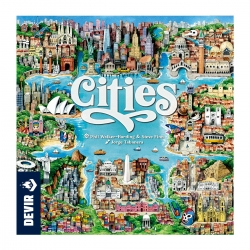 Cities board game from Devir
