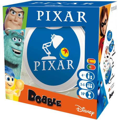Juego de cartas Dobble Pixar de Zygomatic
