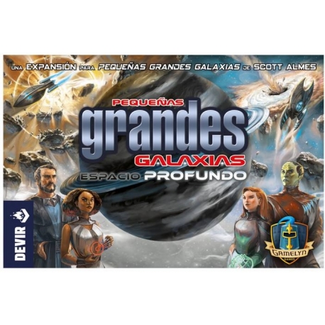 Expansión Espacio Profundo para el juego de cartas Pequeñas Grandes Galaxias de Devir