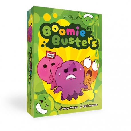 Juego de cartas Boomie Busters de Zacatrus