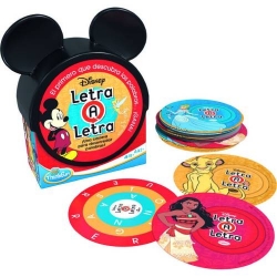 Juego de cartas Letra a Letra Disney de ThinkFun