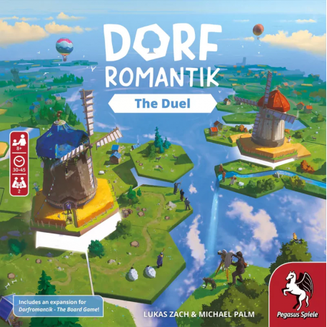 Juego de mesa Dorfromantik: The Duel (Inglés) de Pegasus Spiele