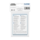 Ultimate Guard Classic Soft Sleeves Fundas de Cartas Tamaño (Japonés) Transparente (100)