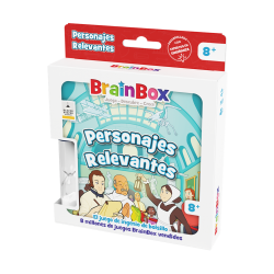 Juego de cartas BrainBox Pocket Personajes Relevantes de Beezerwizzer Studio
