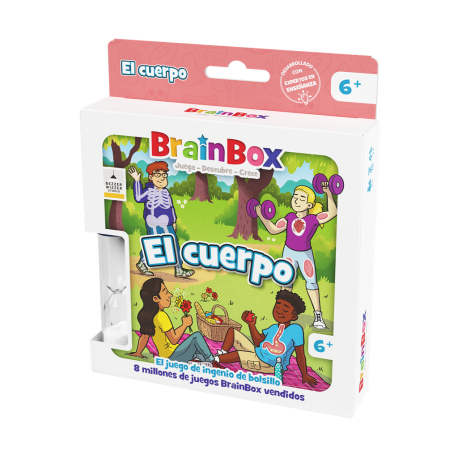 Juego de cartas BrainBox Pocket El cuerpo de Beezerwizzer Studio