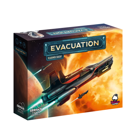 Juego de mesa Evacuation de Arrakis Games