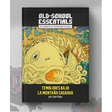 Old-School Essentials Temblores bajo la montaña sagrada libro de The Hills Press