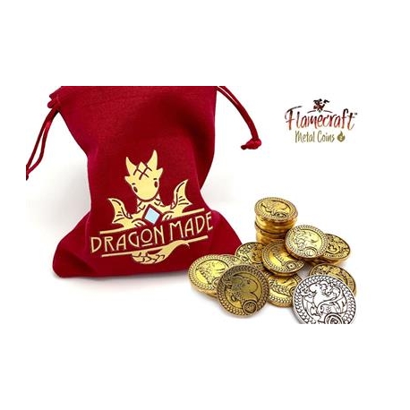 Flamecraft: Metal Coins (Series 2) from Lucky Duck Games