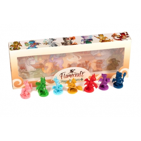Flamecraft: Dragon Miniatures (Series 2) from Lucky Duck Games