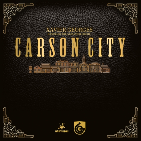Carson City board game by Maldito Games