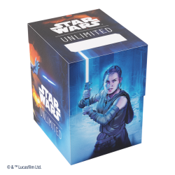 Cajas Star Wars: Unlimited Soft Crate Rey/Kylo Ren de Gamegenic