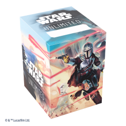 Cajas Star Wars: Unlimited Soft Crate Mandalorian/Moff Gideon de Gamegenic