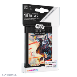 Star Wars: Unlimited Art Sleeves Mandalorian de Gamegenic