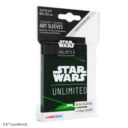 Star Wars: Unlimited Art Sleeves Card Back Green de Gamegenic