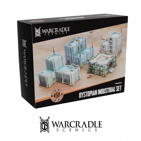 Scenography Dystopian Industrial Set by Warcradle Studios