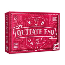 Juego de cartas ¡Quítate eso! de Buró de Juegos