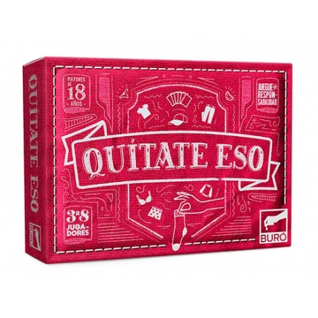 Juego de cartas ¡Quítate eso! de Buró de Juegos
