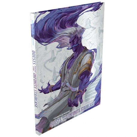 D&D 5: Quest from the infinite staircase - Alternative cover from Wizards of the Coast