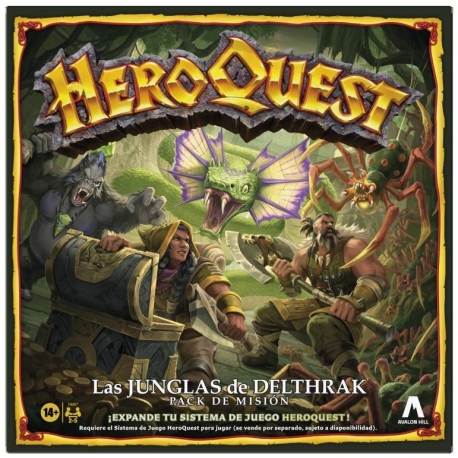 Expansion HeroQuest: The Jungles of Delthrak Quest Pack Spanish from Hasbro