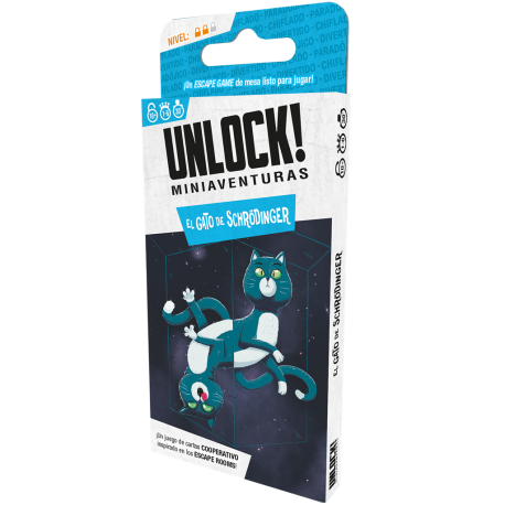 Cooperative game Unlock! Miniadventures Schrödinger's Cat from Space Cowboys