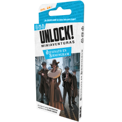 Cooperative game Unlock! Murder in Birmingham Mini Adventures from Space Cowboys