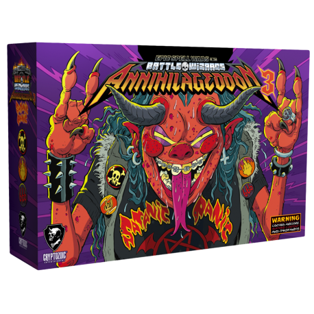 Epic Spell Wars Annihilageddon 3 Satanic Panic board game (English) by Cryptozoic