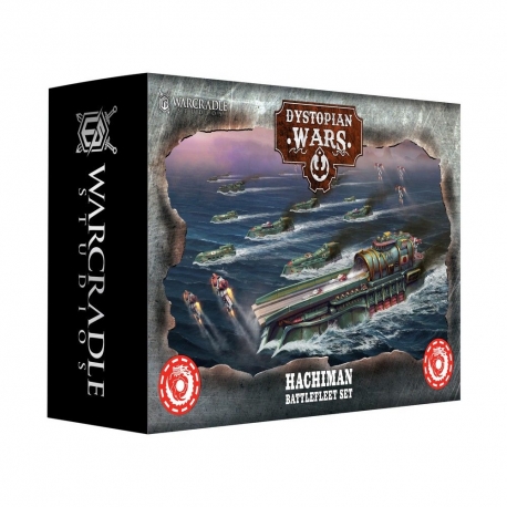 Dystopian Wars: Hachiman Battlefleet Set (English) from Warcradle Studios