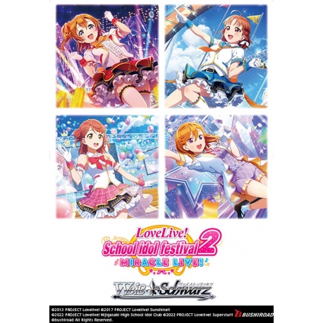 Weiß Schwarz - Love Live School idol festival 2 MIRACLE LIVE! Booster Display (16 Packs) (English) from Bushiroad