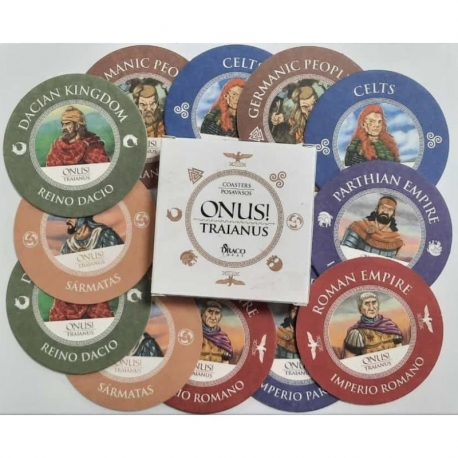 ONUS! Box with 12 Coasters from Draco Ideas