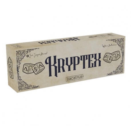 "Kryptex" is a competitive and deduction game for two people