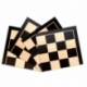 Tablero Ajedrez Divisible/Inmantando Negro Pro Series 40X40