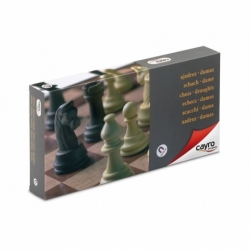 Chess, Checkers Large Magnetic Deluxe 32X32