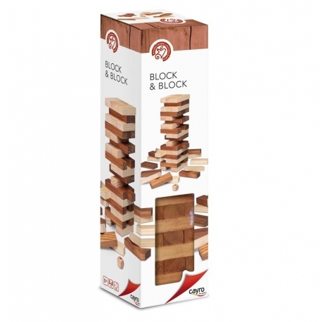 Block A Block Bicolor Wood